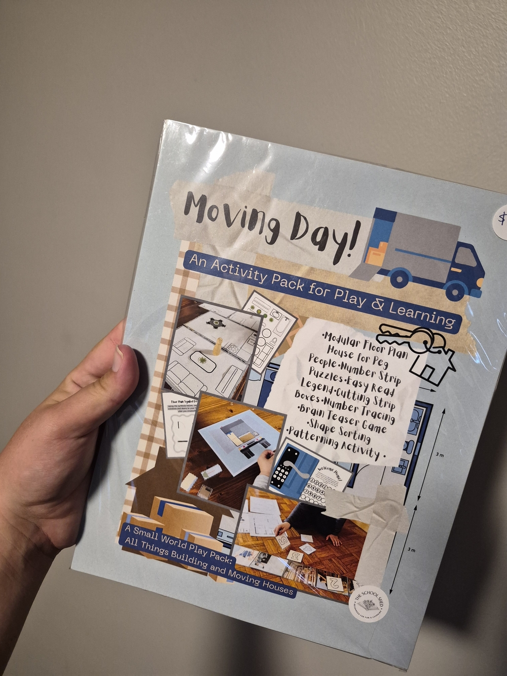 NEW The School Shed Small Shop Moving Day An Activity Pack for Play & Learning!